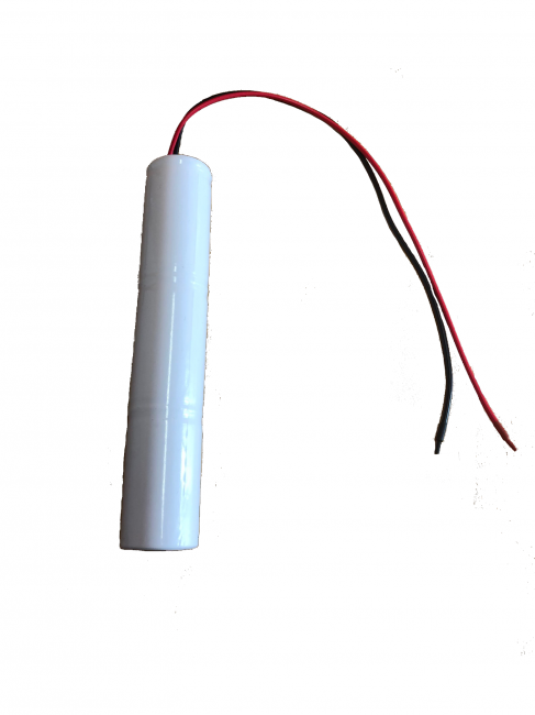 Batteria Lampada Emergenza Ni-Cd 3.6v 4 Ah con uscita cavi liberi