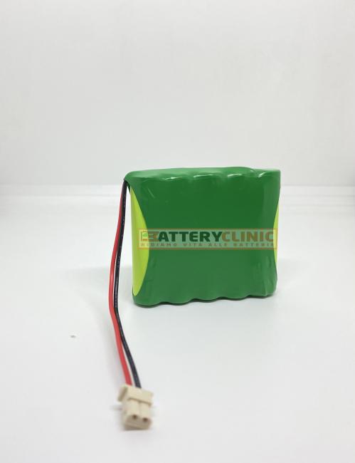 Pacco Batteria Ricaricabile Ni-Mh 6V 800mAh Compatibile BTICINO codice:3507/6