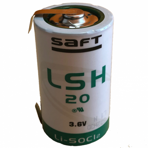 SAFT TORCIA D SPIRALATA 3,6V 13AH – LSH20 con lamelle