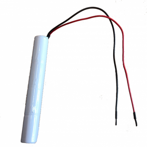 Batteria Lampada Emergenza Ni-Cd 4,8V 1,5Ah con uscita cavi liberi