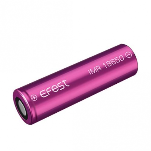 EFEST Batteria IMR18650 Li-Mn 3.7V 3000mAh Flap Top