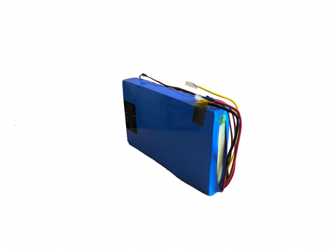 Pacco batteria al litio 36 Volt 10,4 Ah con uscita cavi liberi uso standard E-Bike con celle Samsung