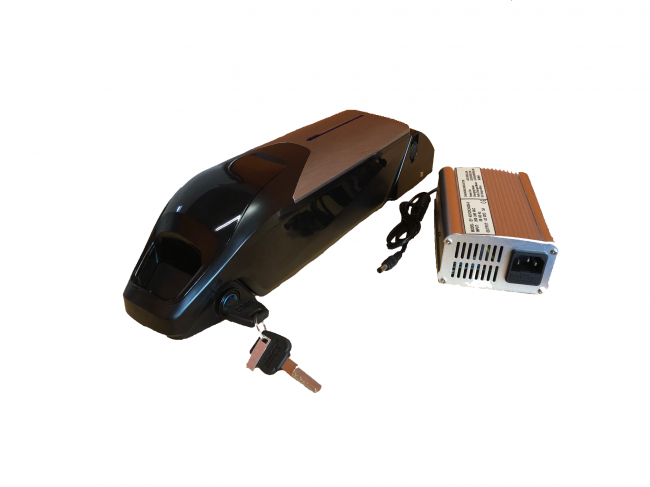 Batteria al litio 36 Volt 21 Ah con celle Samsung E35  con carica batterie