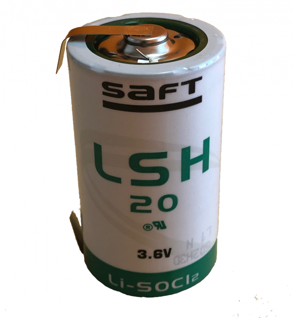 SAFT TORCIA D SPIRALATA 3,6V 13AH – LSH20 con lamelle