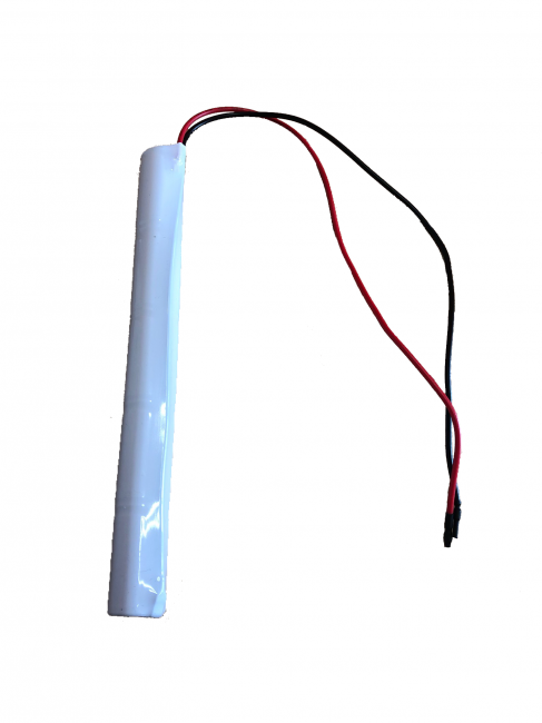 Batteria Lampada Emergenza Ni-Cd 6v 1,5 Ah con uscita cavi liberi