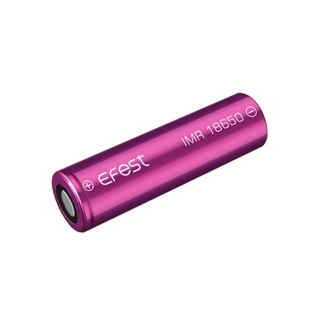 EFEST Batteria IMR18650 Li-Mn 3.7V 3000mAh Flap Top