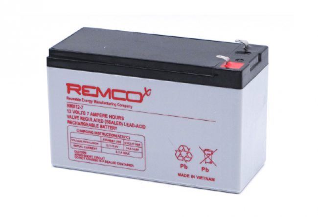 BATTERIA PIOMBO REMCO 12V 7AH