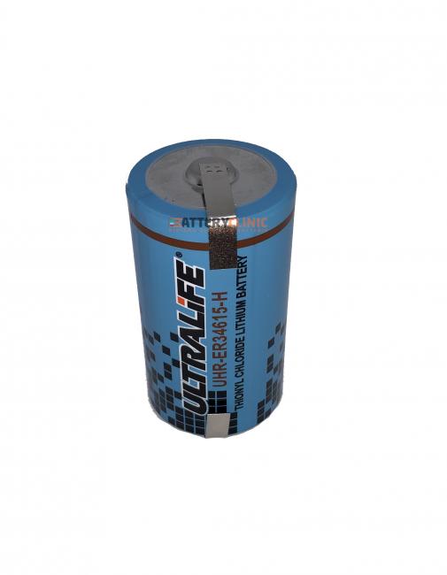Ultralife torcia D 3,6V 14,5Ah UHR-ER34615 con lamelle