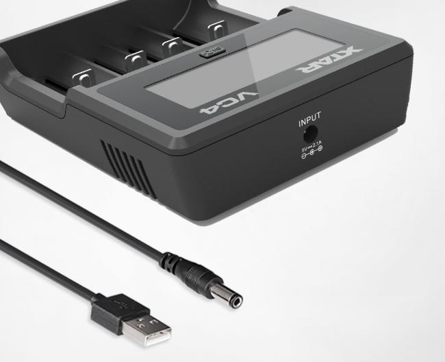 XTAR VC4 LCD Li-Ion/Ni-MH/Ni-CD
