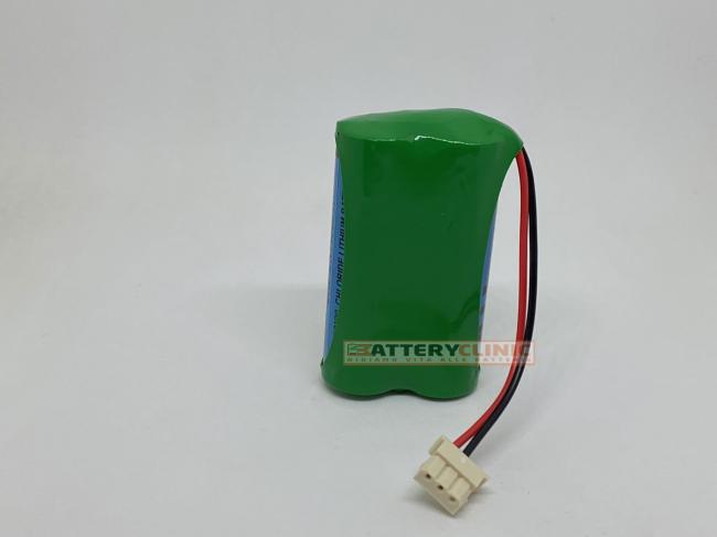 TECNOALARM PACCO BATTERIA  3,6V 4,8Ah ULTRALIFE Batteria al Litio Compatibile TECNOALARM