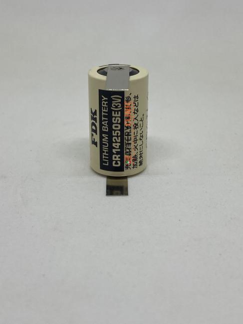 BATTERIA FDK 14250SE 3V 850mAh PILA Lithium Battery 1/2AA con terminali a saldare