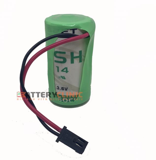 AVS  Batteria al Litio LSH14 SAFT 3,6V 5,8Ah SAFT compatibile AVS OUTSPIDER