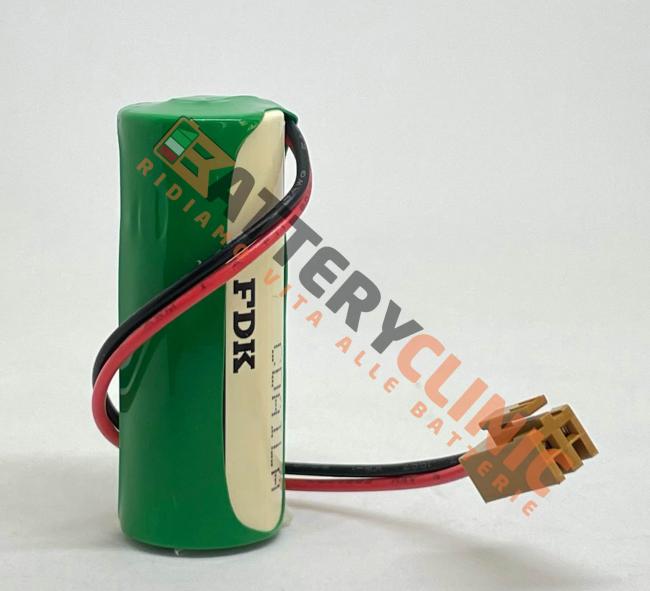 Batteria FANUC FDK CR17450SE 3V 2500mAh per apparecchiature FANUC PLC-CNC
