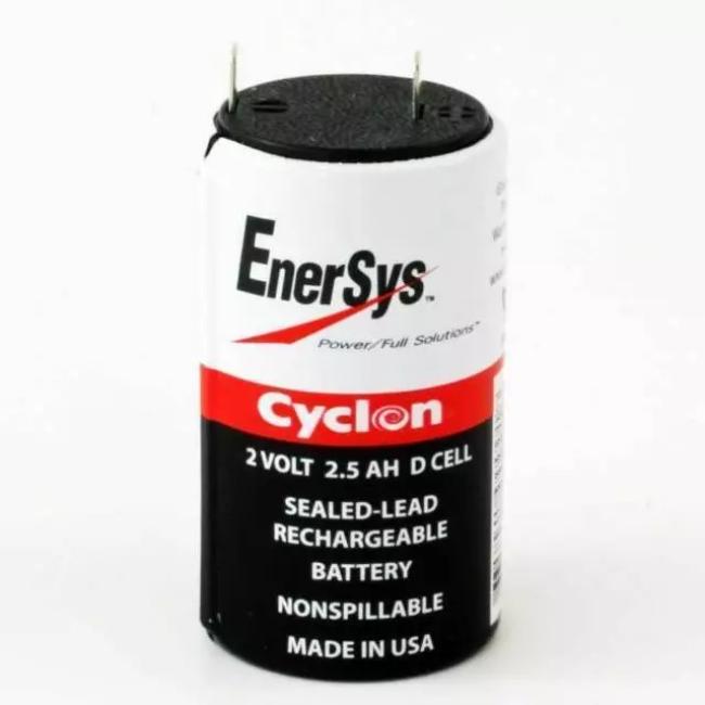 Batteria CYCLON 2V 2,5Ah 2500mAh accumulatore ricaricabile al piombo ENERSYS 