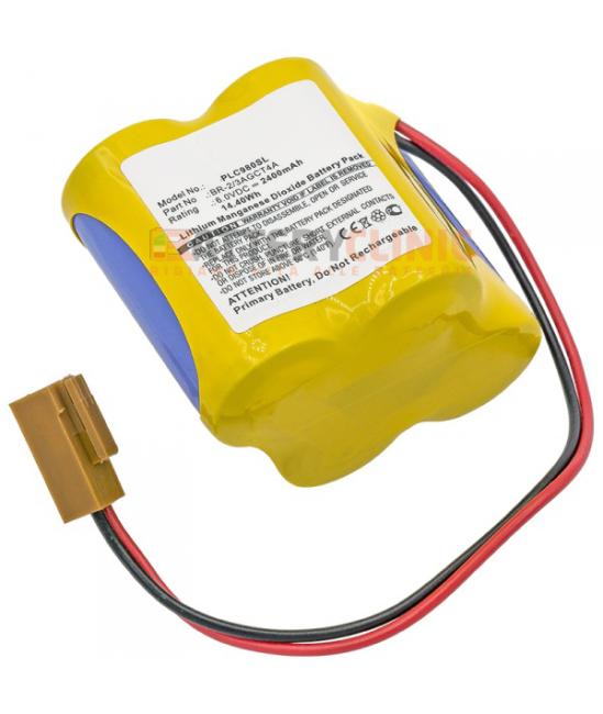 Pacco Batteria FDK 6V 2,9Ah per apparecchiature Fanuc GE  AGCT4A