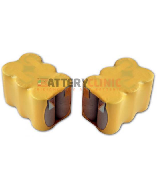 Batteria legatrice PELLENC AP25 e FIXION 14,4V 3000mAh Ni-Mh Kit 2 Batteria da 7,2V 3Ah