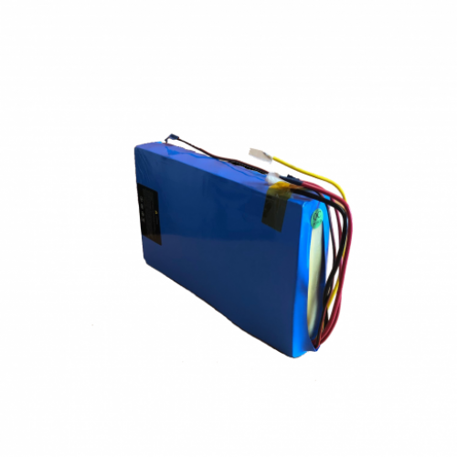 Pacco batteria al litio 36 Volt 10,4 Ah con uscita cavi liberi uso standard E-Bike con celle Samsung