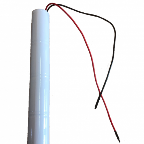 Batteria Lampada Emergenza Ni-Cd 4.8V 4 Ah con uscita cavi liberi