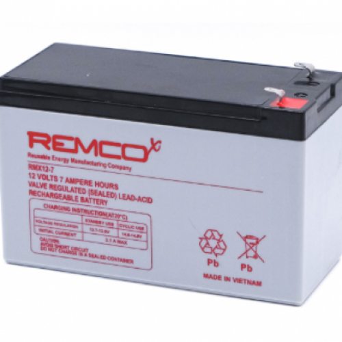 BATTERIA PIOMBO REMCO 12V 7AH