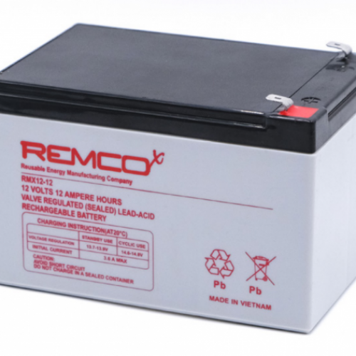BATTERIA PIOMBO REMCO 12V 12AH