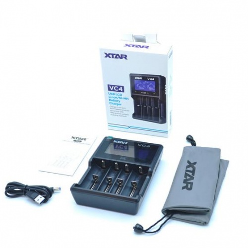 XTAR VC4 LCD Li-Ion/Ni-MH/Ni-CD