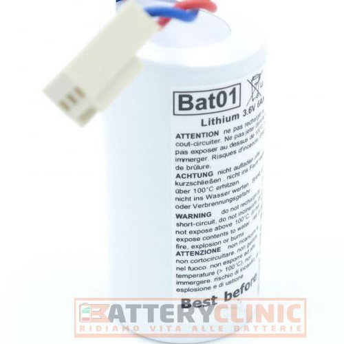 BATTERIA BATSECUR BAT01 COMPATIBILE BATLI01 LOGISTY