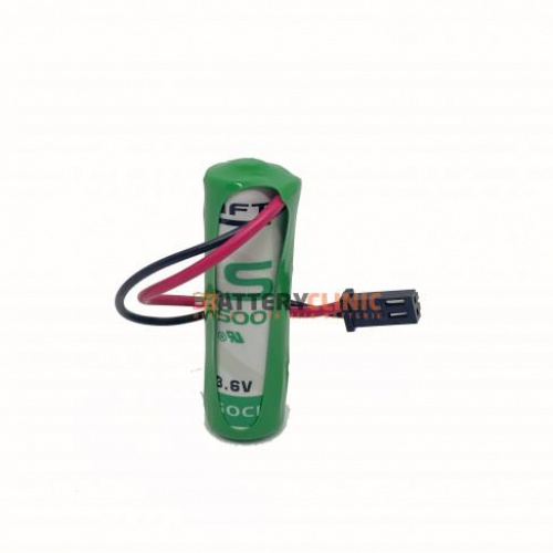 AVS ZB022 Batteria al Litio LS14500 3,6V 2,6Ah SAFT compatibile AVS ZB022