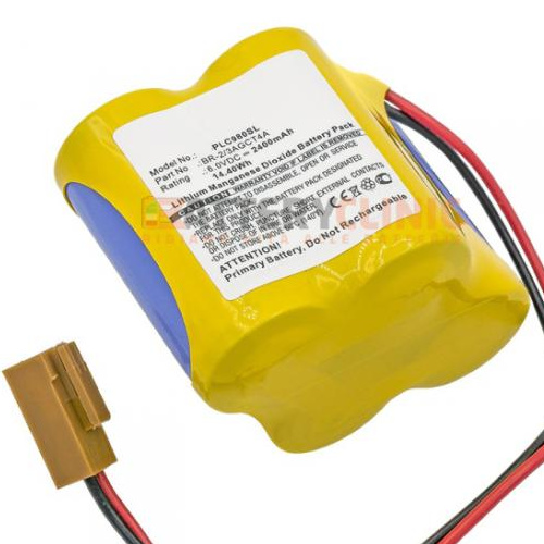 Pacco Batteria FDK 6V 2,9Ah per apparecchiature Fanuc GE  AGCT4A