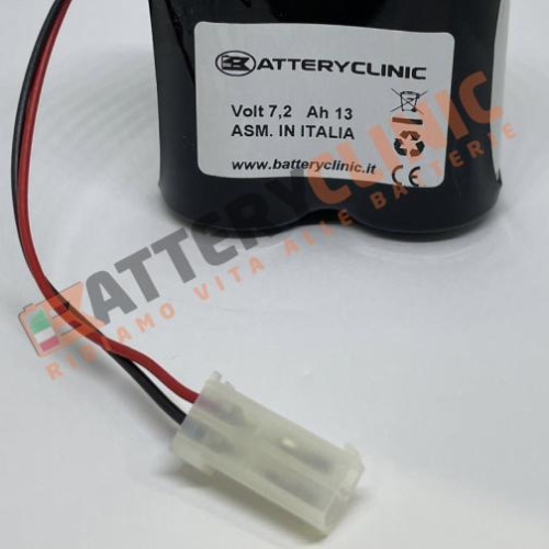 SAFT PACCO BATTERIE LITIO COMPATIBILE CON SISTEMA DI SICUREZZA SECURITY CA’/SILENTRON 7,2V 13Ah 